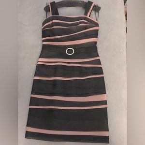 JS Collections dress for special occasions Quality lined and layered dress Sz 10